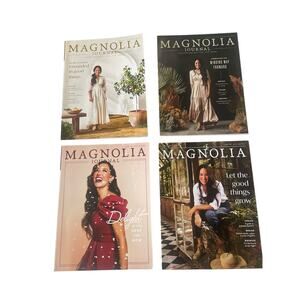 Joanna Gaines  The Magnolia Journal Magazines Summer, Fall, Winter 21& Spring 22